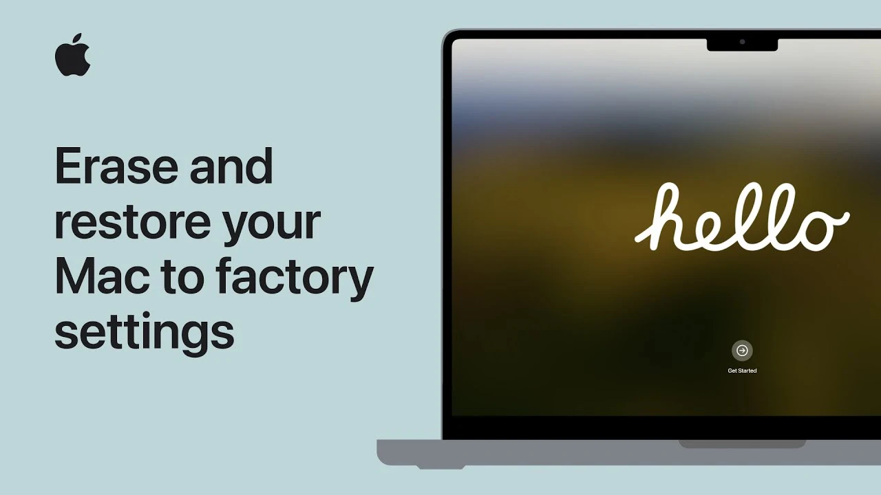 Image showing a MacBook being cleaned and data wiped